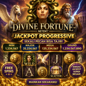 Divine Fortune NetEnt Jackpot Progressive, Sekali Pecah Bisa Tajir