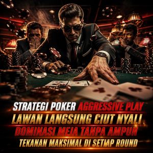 Strategi Poker Aggressive Play yang Bikin Lawan Nggak Berani Lawan Kamu Lagi
